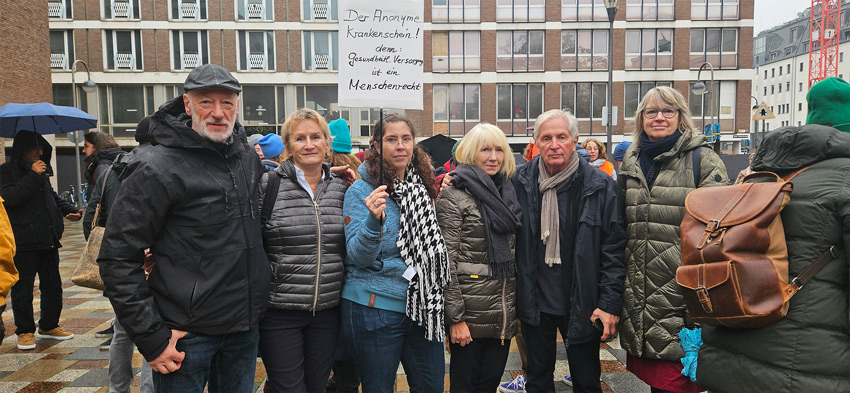 Demo zum gegen die Kürzungen im Sozialetat-1