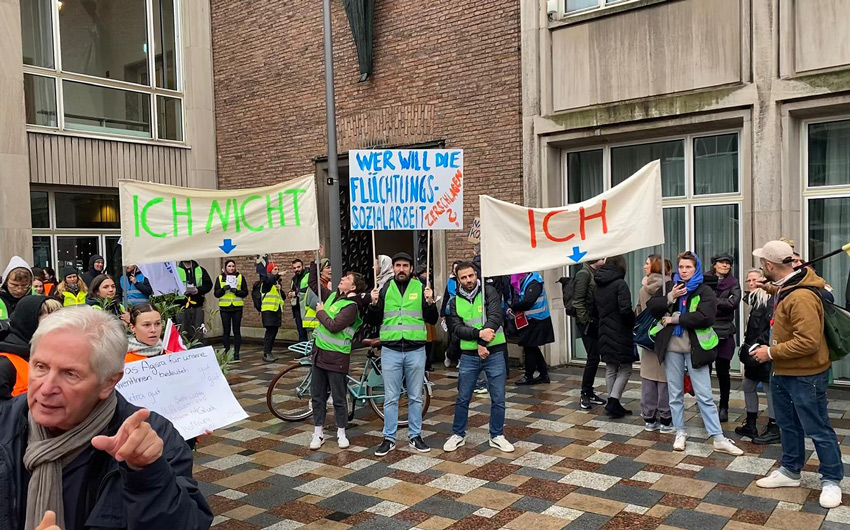 Demo zum gegen die Kürzungen im Sozialetat-5