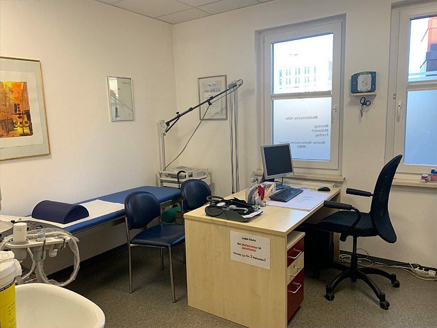Ein Sprechzimmer
