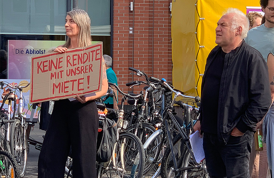 Kundgebung Bündnis für bezahlbaren Wohnraum 3