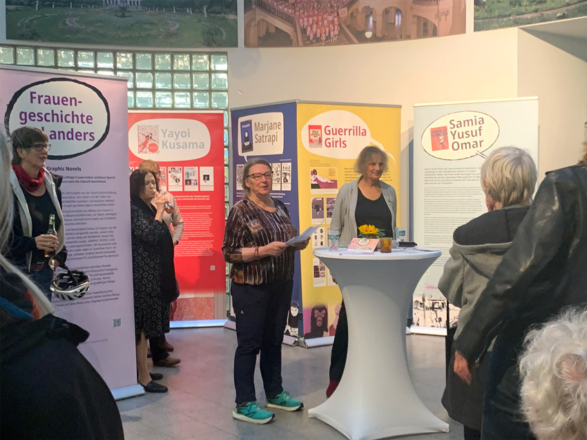 Graphic Novel-Ausstellung Irene Franken 2