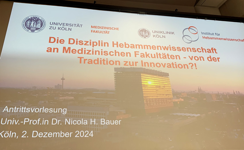 Ankündigung Antrittsvorlesung Prof.in Dr.in Nicola Bauer