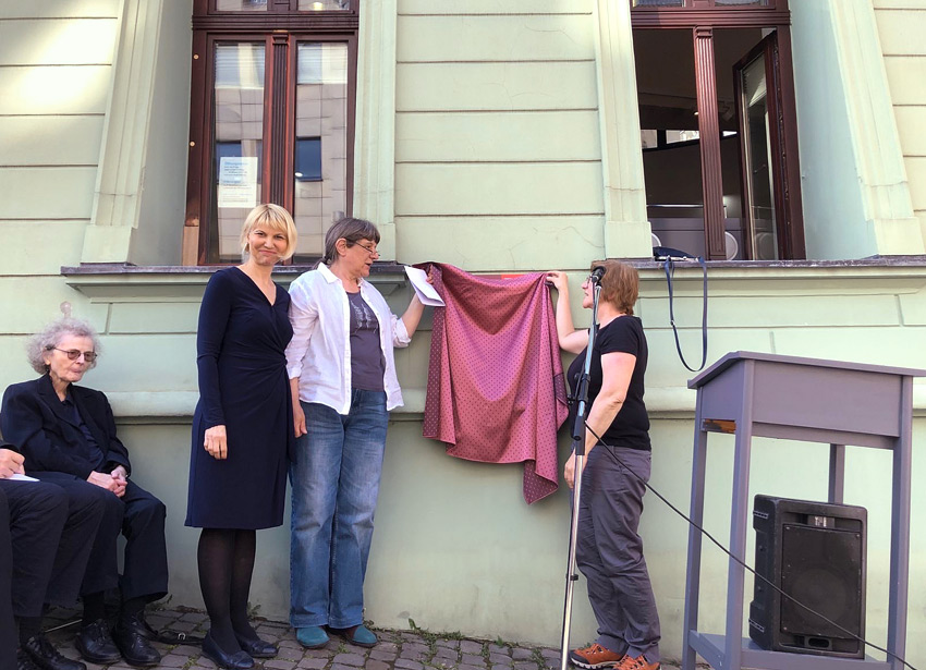 Wupperfrauen Einweihung Frauenort 1